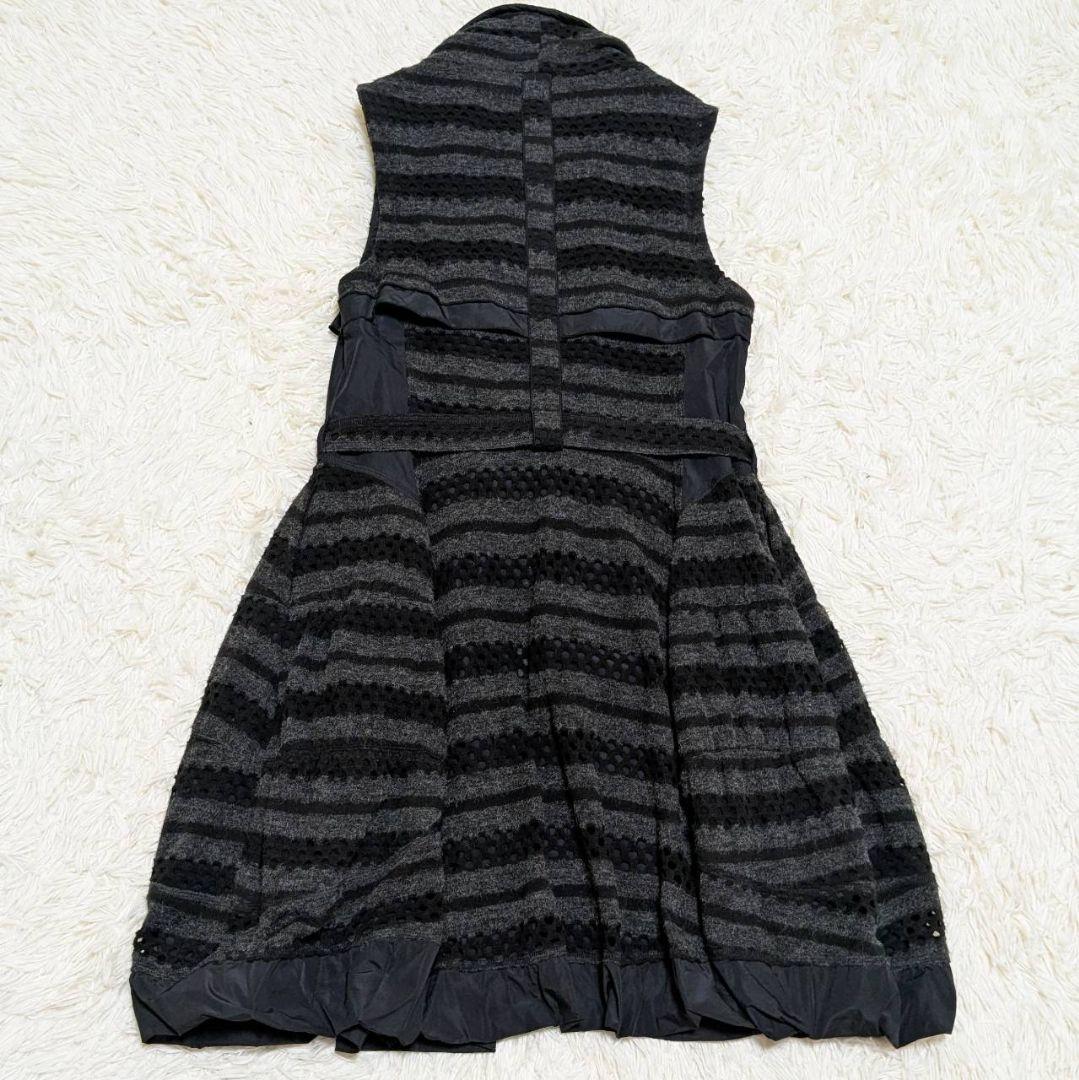 エイココンドウ イーカラット ノースリーブベスト タフタ アートデザイン XL