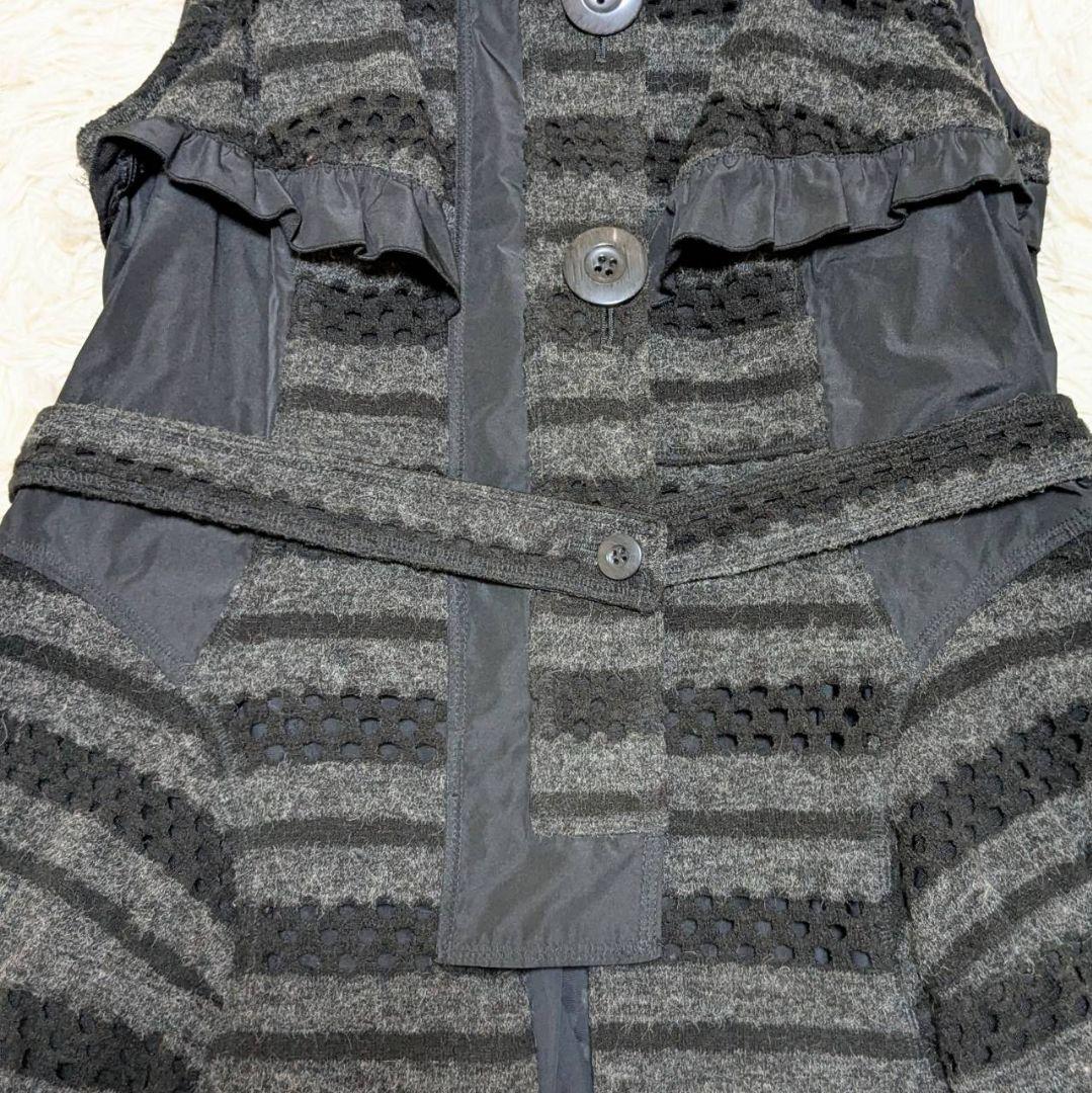 エイココンドウ イーカラット ノースリーブベスト タフタ アートデザイン XL