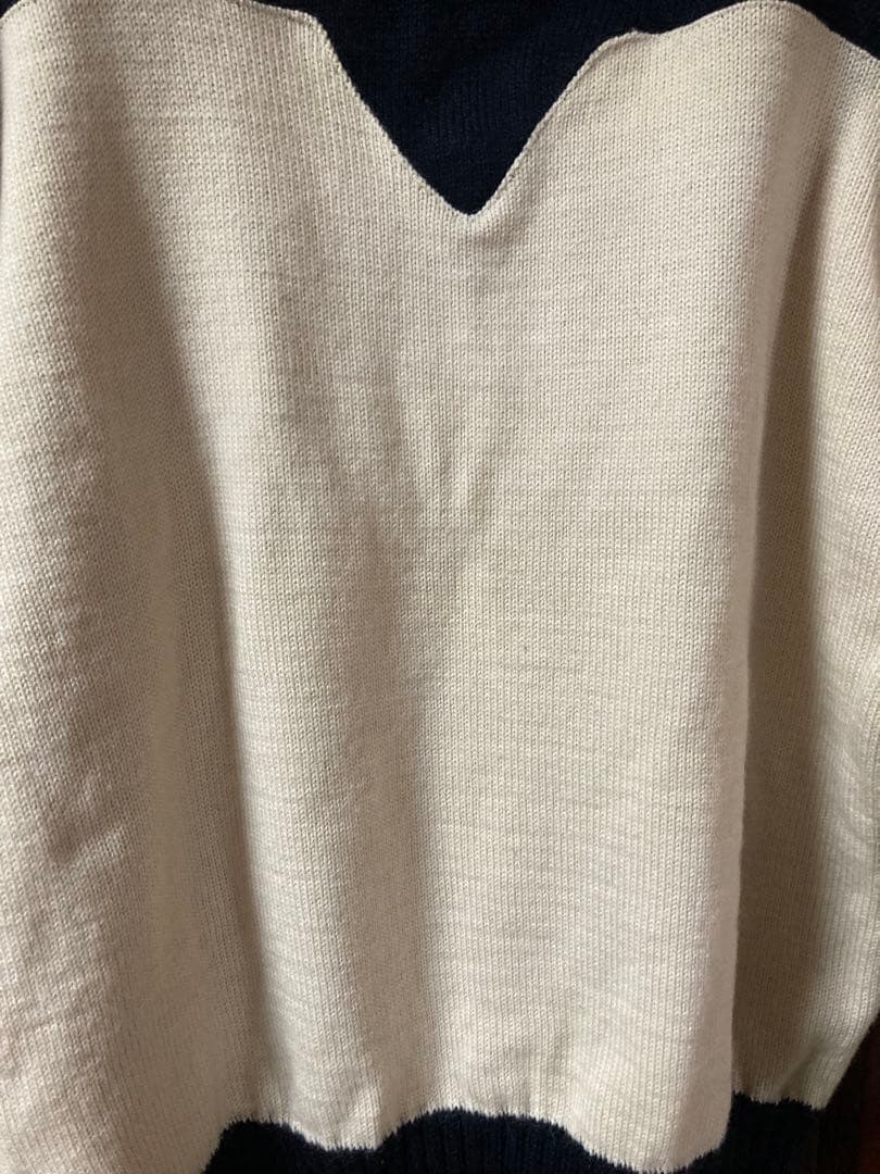 デッドストック 150着限定ラングリッツレザー ディーエン ウール セーター