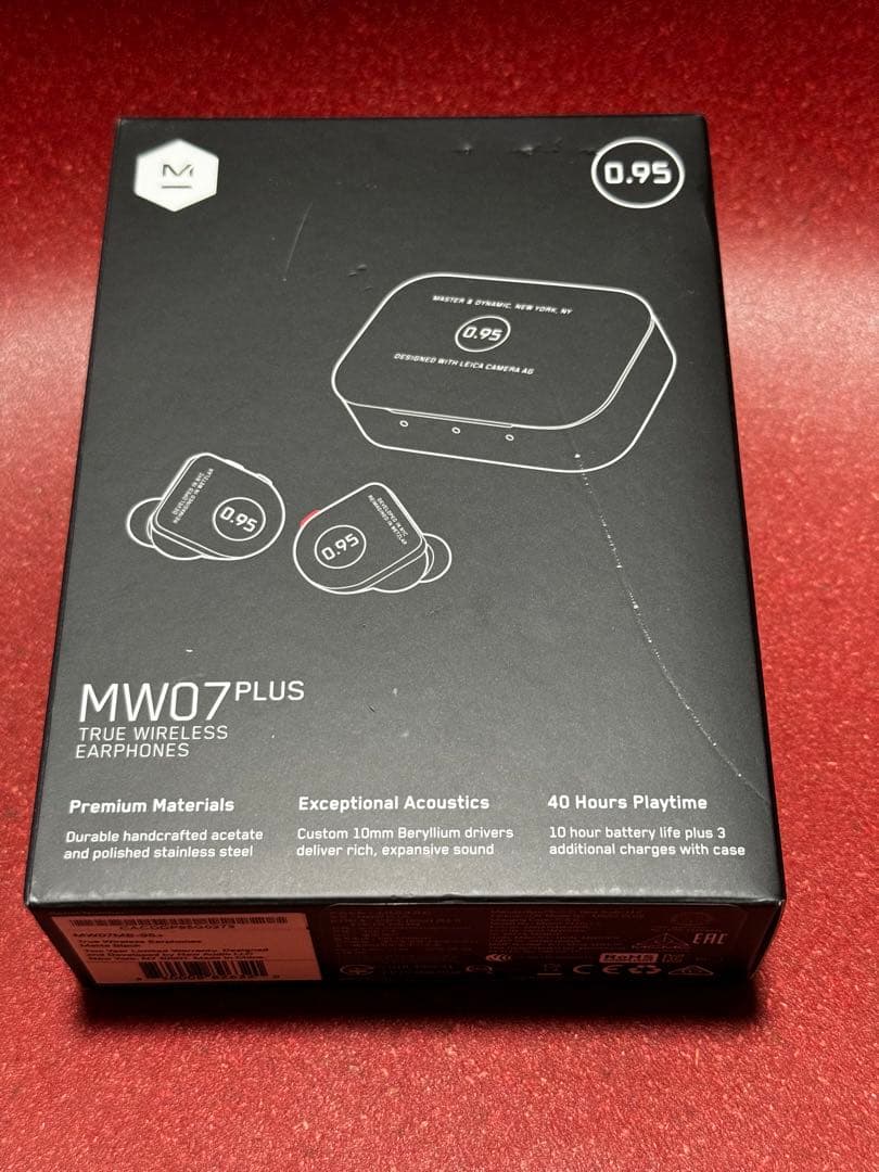 イヤホン Master&Dynamic Leica MW07 PLUS 0.95