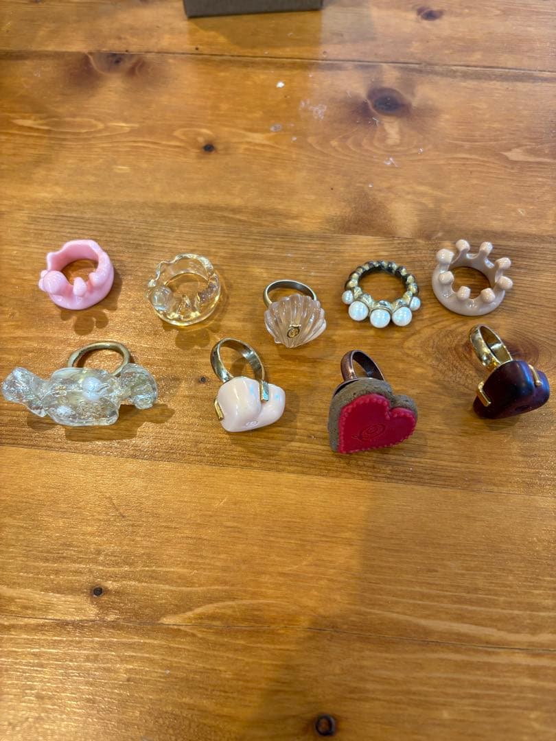 キューポット　指輪セット　Q-pot