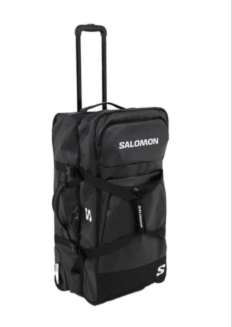 SALOMON ブラック キャリーバッグ 大型