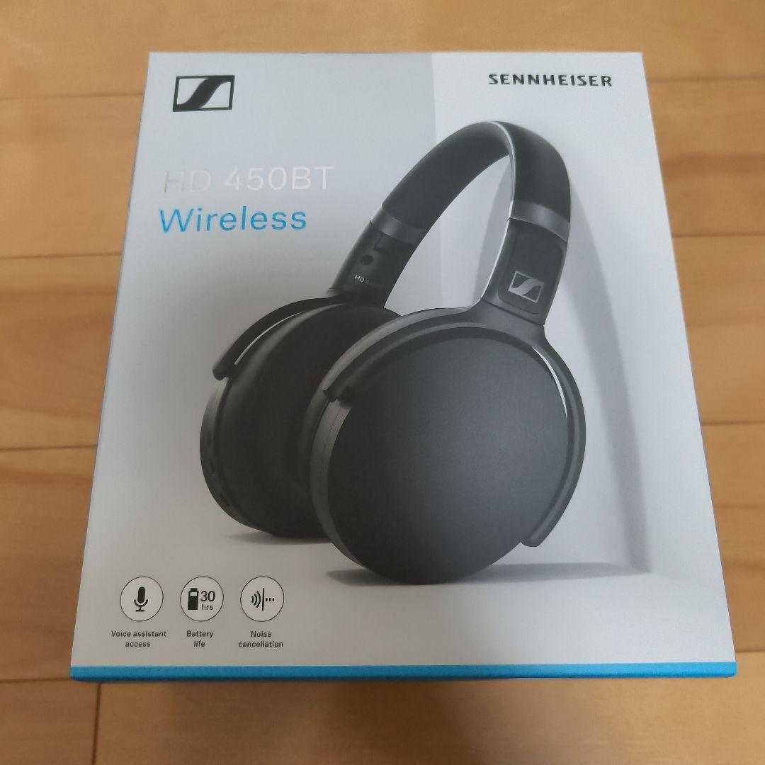 Sennheiser HD 450BT ワイヤレスヘッドホン　新品　ブラック