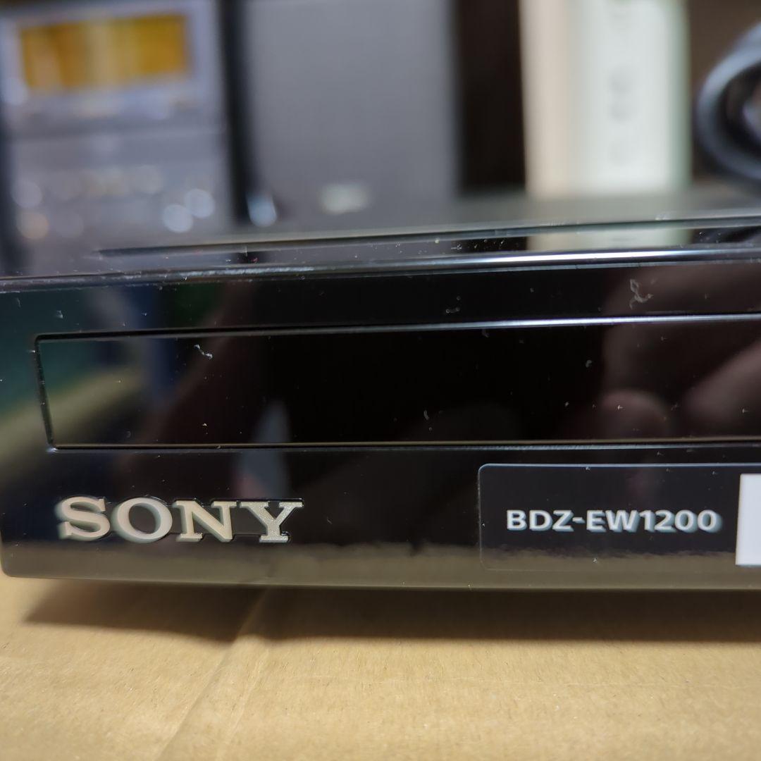 年式古いけど使用頻度少なめSONY ブルーレイレコーダー BDZ-EW1200