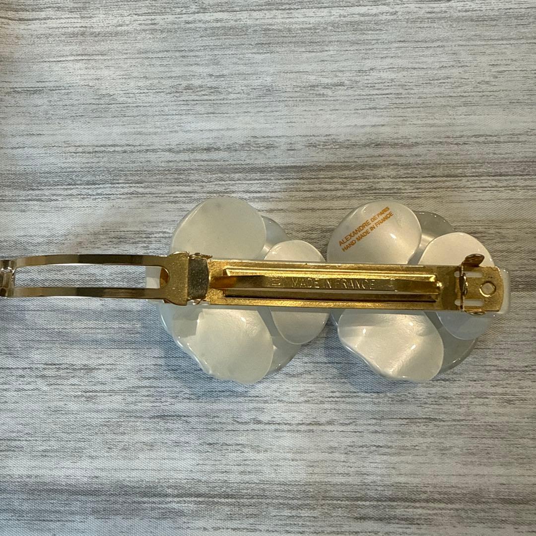 アレクサンドル ドゥ パリ 双子カメリアバレッタ