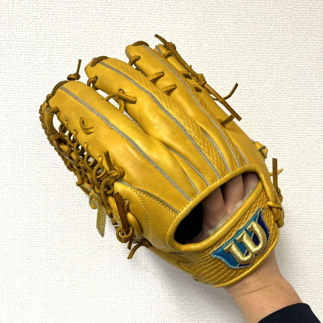 723 ウィルソン スタッフ 型抜群 即戦力 軟式 外野手用グローブ 左投げ