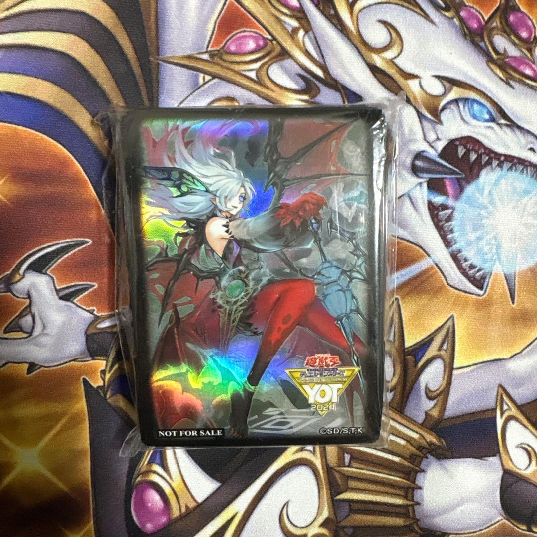 未開封　遊戯王　白き森の魔性　ルシエラ スリーブ YOTSG 2024 70枚