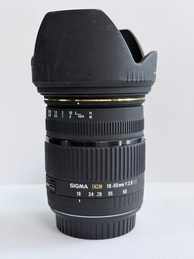 SIGMA 18-50mm 1:2.8 EX DC Canon EFマウント
