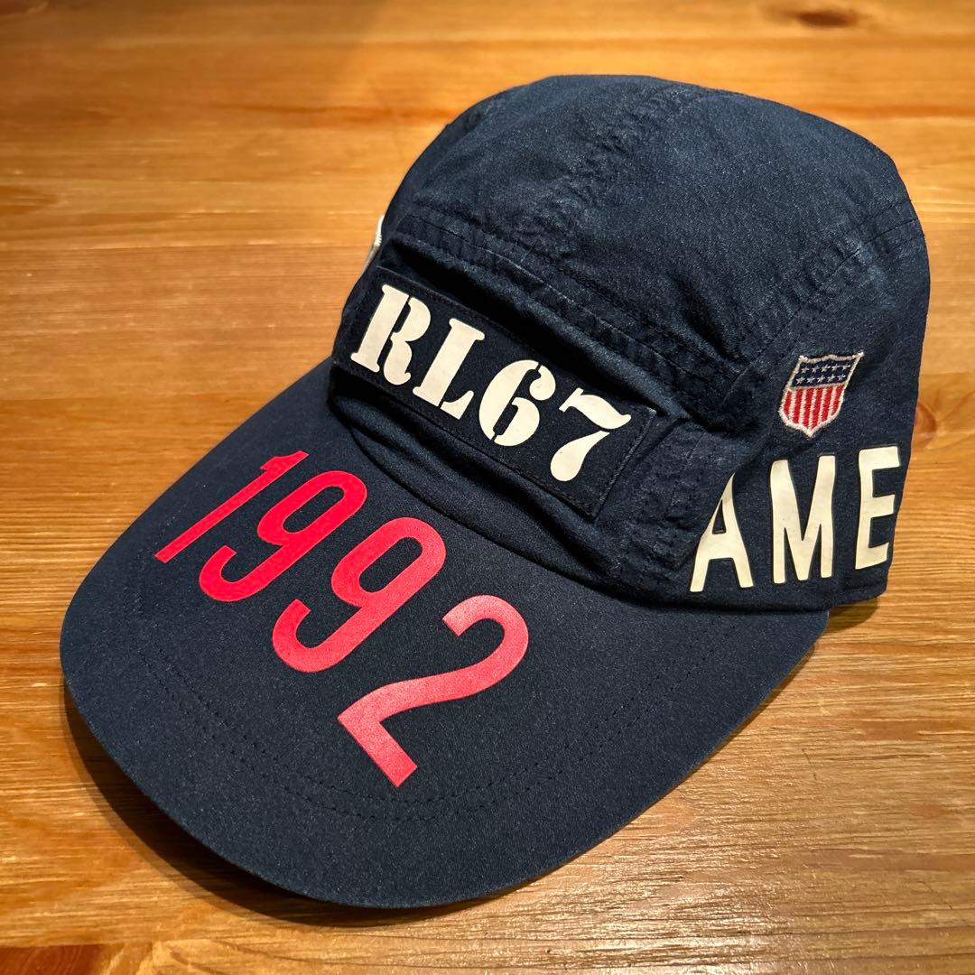 ラルフローレン POLO 1992 stadium indigo ロングビル