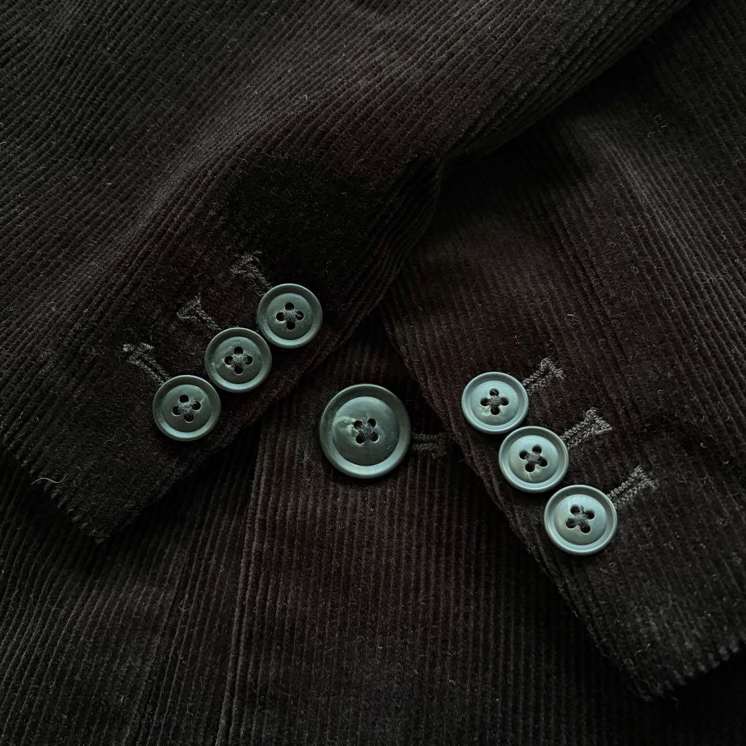 極美品✨プラステ スーツ セットアップ ダブルボタン　コーデュロイ ブラウン S