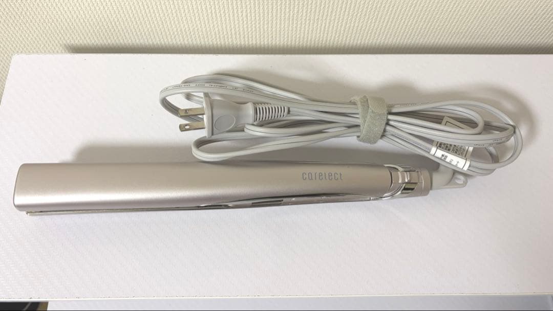 ケアレクト ヘアアイロン ローズミスト 箱付き