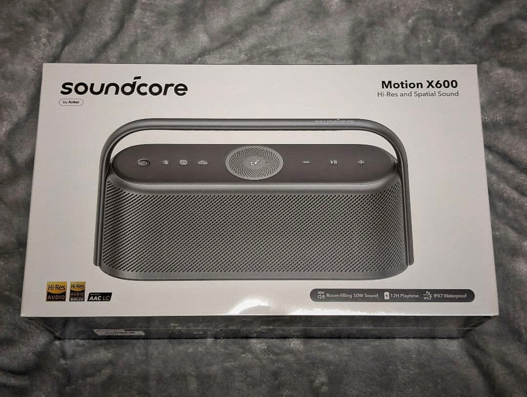 【新品交換品】soundcore Motion X600 ワイヤレススピーカー