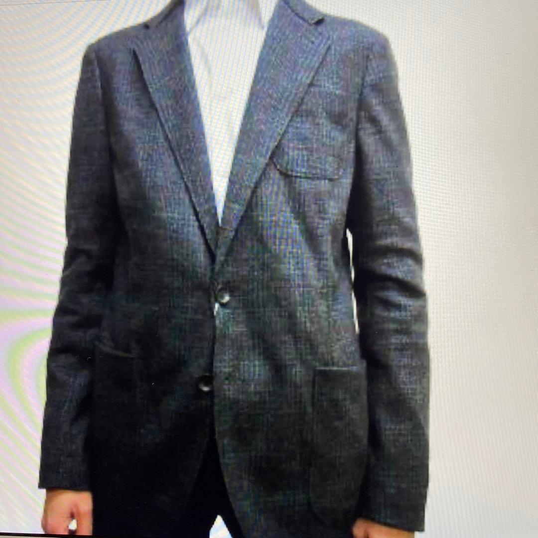 Y*u様 アルマーニ新品正規品　049 ハイクラス　ピュアウールモダンチエックジ