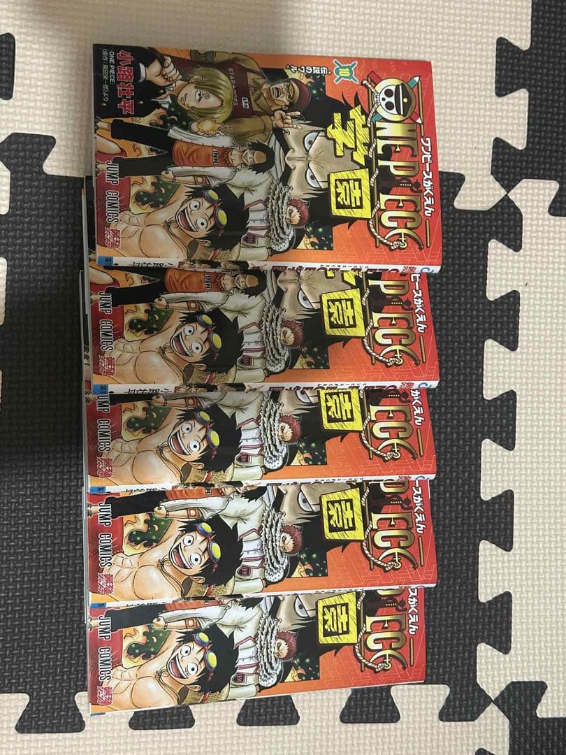 ワンピース 学園 10 トラファルガー・ロー特典カード付き　5冊セット