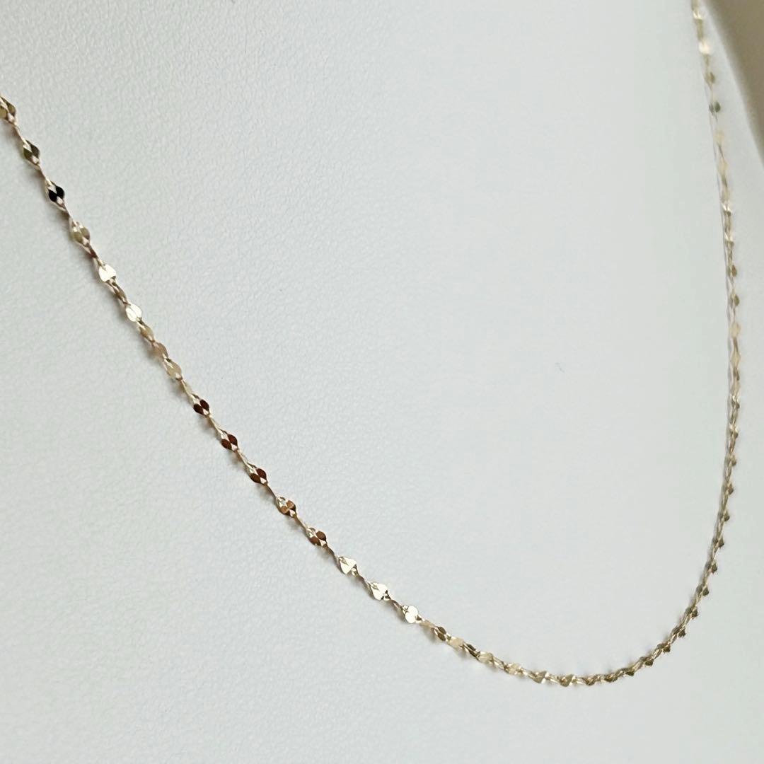 早いもの勝ち✨超大特価❣️新品キラキラ日本製 18金 K18 ネックレス 40cm