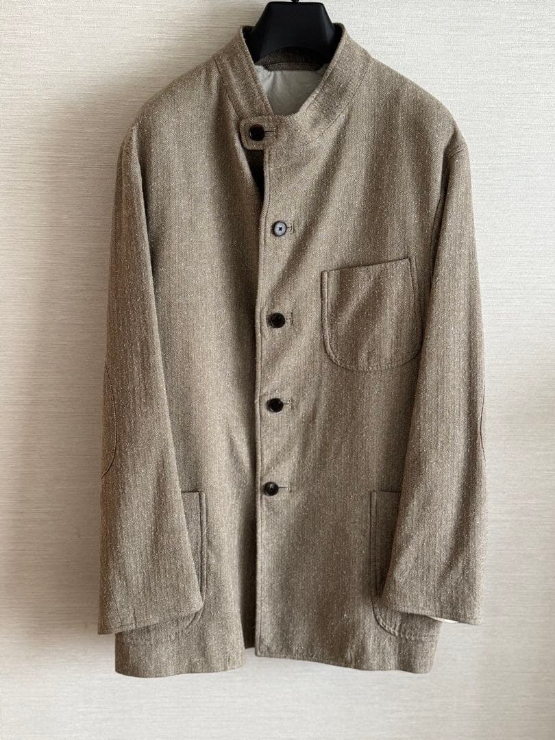 A.PRESSEシルクネップ \"HUNTING JACKET\"