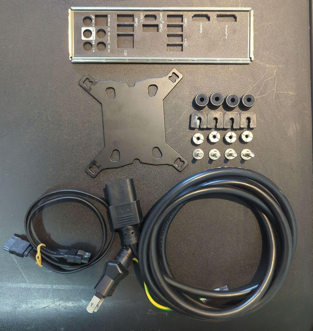 動作確認済 i7-11700K + マザーボード, 電源, CPUクーラー