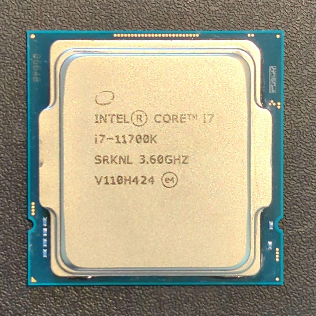 動作確認済 i7-11700K + マザーボード, 電源, CPUクーラー
