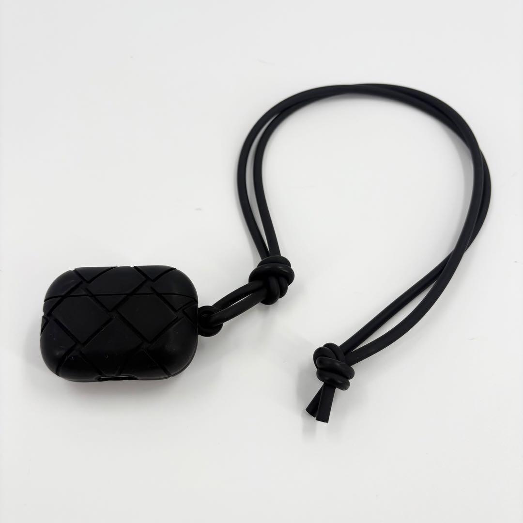 ボッテガヴェネタ AirPods Proケース イントレチャート 黒670