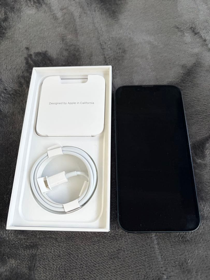 Apple iPhone 14 ブラック 本体 箱・付属品付き