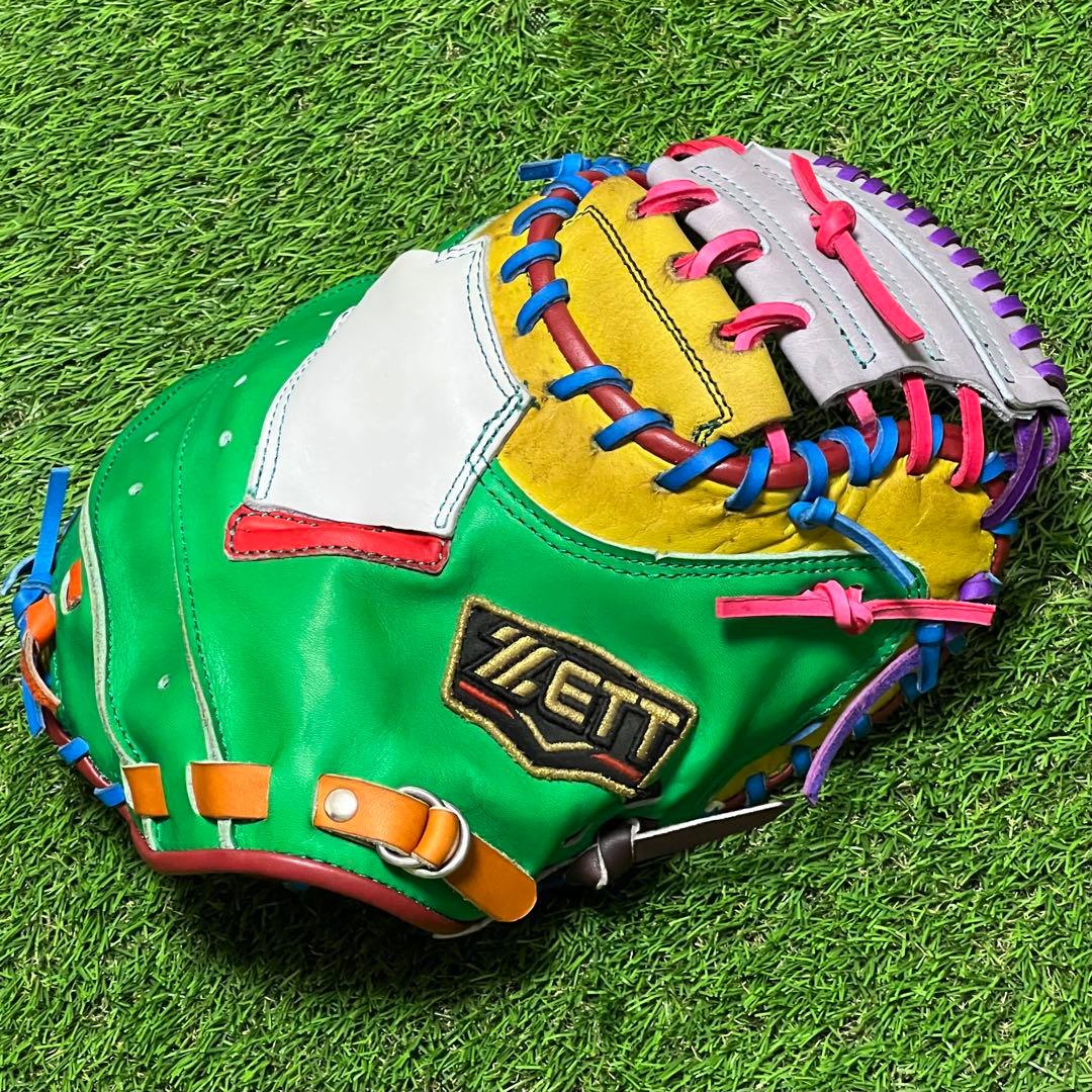 ZETT 硬式用キャッチャーミット　カスタム品
