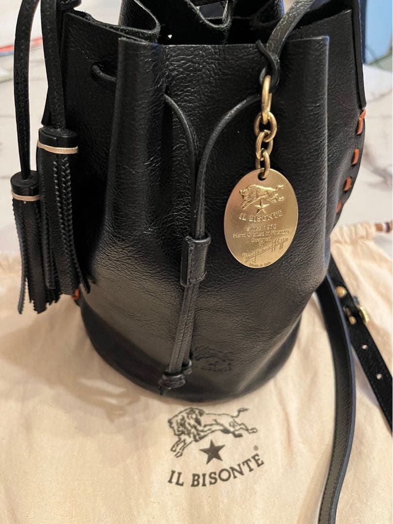 IL BISONTE 巾着型ショルダーバッグ限定品 値下げ中