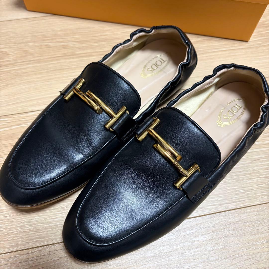 【美品】TOD'S ローファー 25.5cm(38.5size)