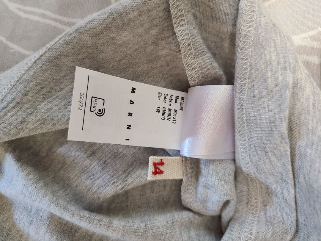 そらあゆ　MARNI グレー 半袖Tシャツ サイズ14　大人もOK