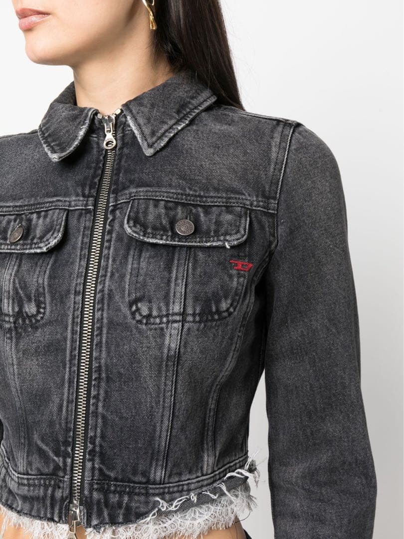 2023AW 美麗品　新品　デニムレースjacket