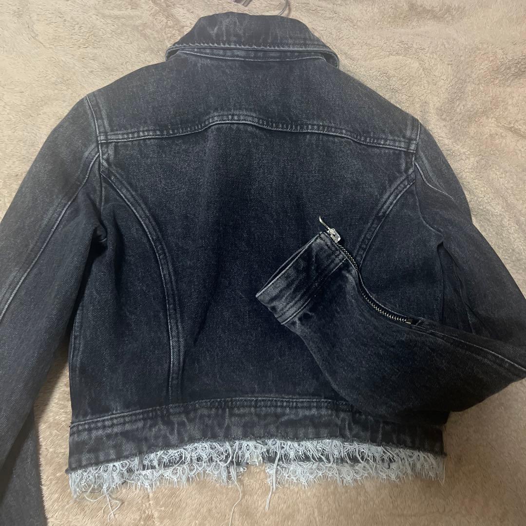 2023AW 美麗品　新品　デニムレースjacket