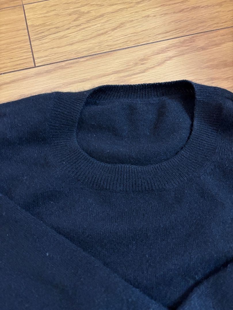 cash&barba モンゴリアンカシミヤ セットアップ ブラック サイズ2