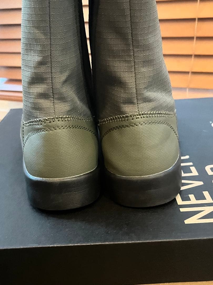 【美品】THE NORTH FACE 防水長靴 オリーブグリーン24㎝