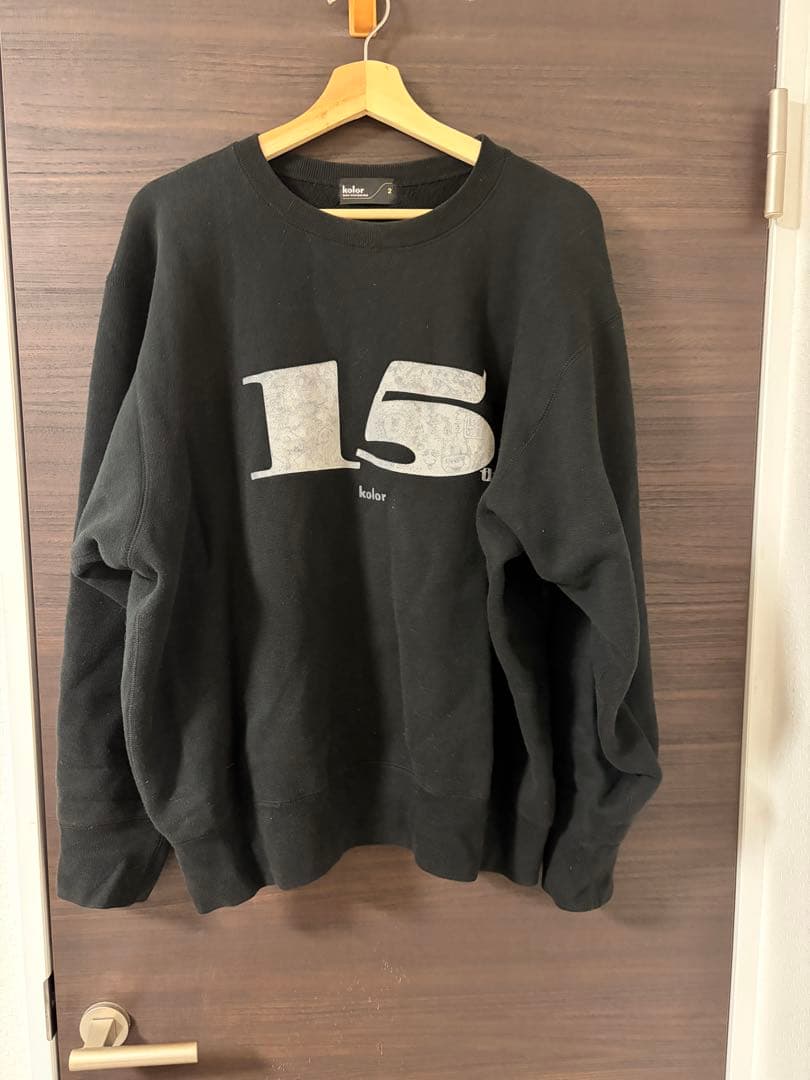kolor 15周年スウェット