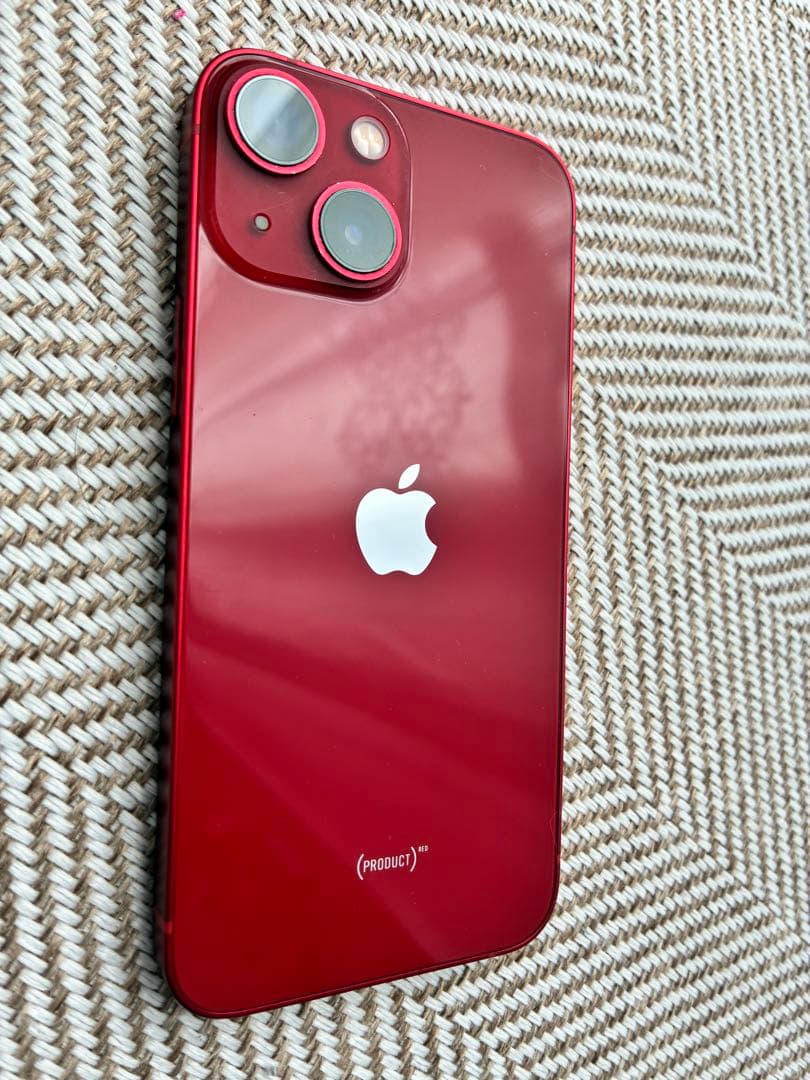 【美品】Apple iPhone 13 mini RED 128GB