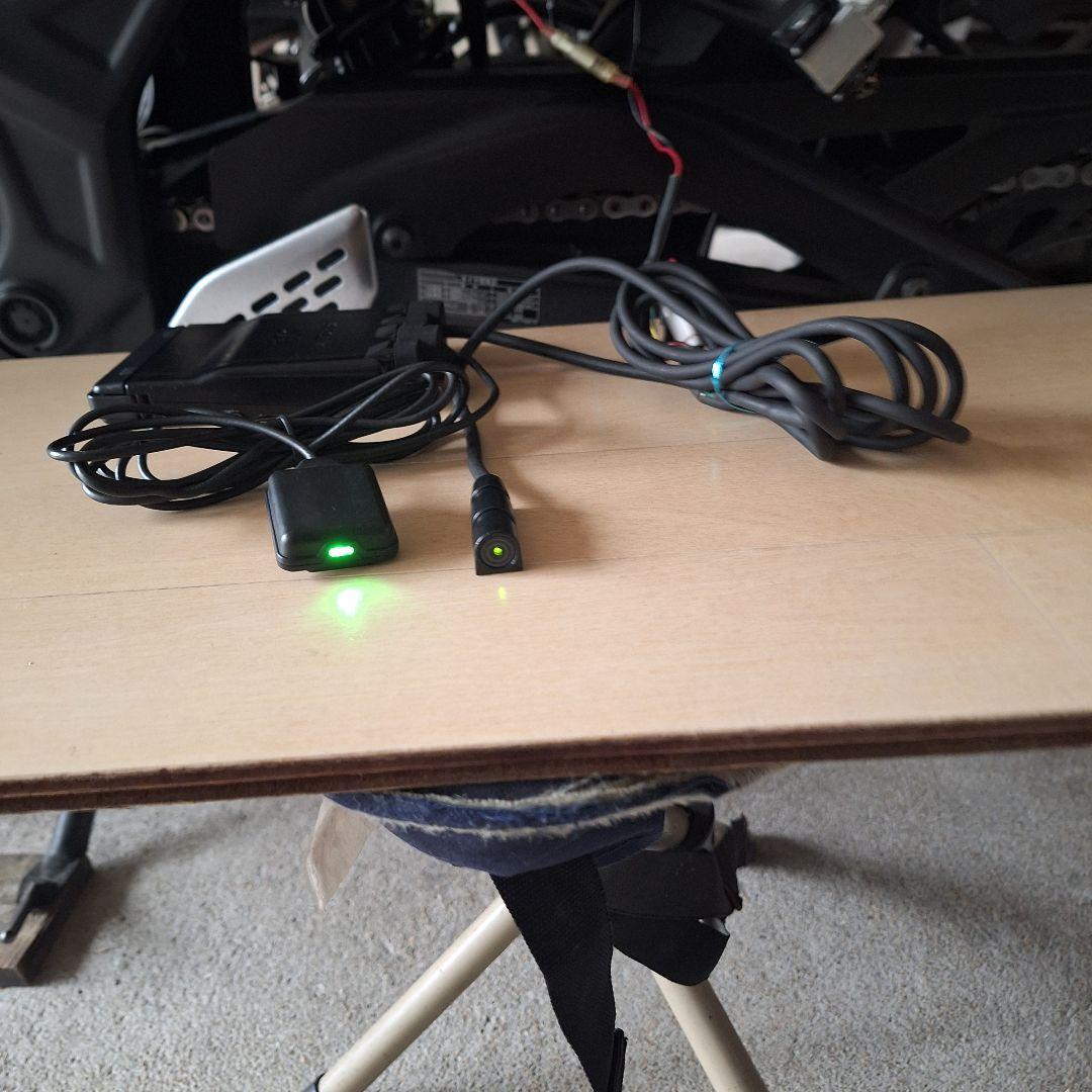 バイク用MITSUBA ETCアンテナ分離型BE51W独立インジケーター中古