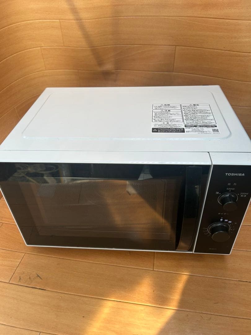 TOSHIBA 電子レンジ　ER-M17Y ホワイト 2024年製