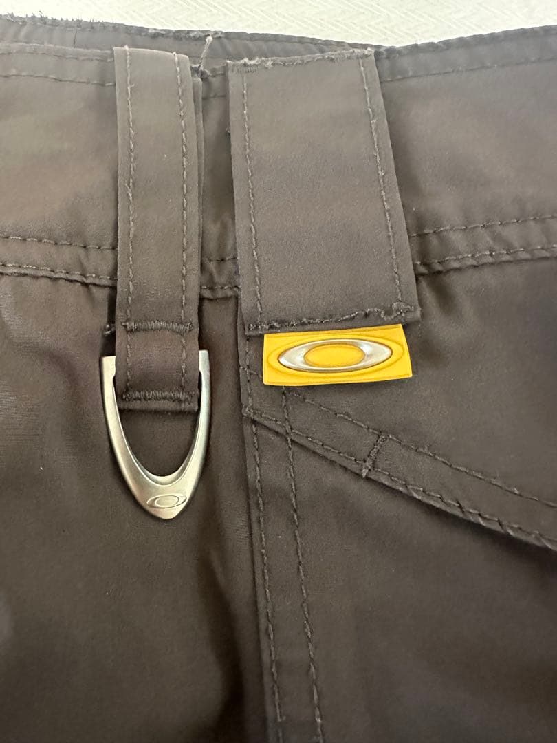 赤タグ OAKLEY ナイロンパンツ スキーパンツ XL