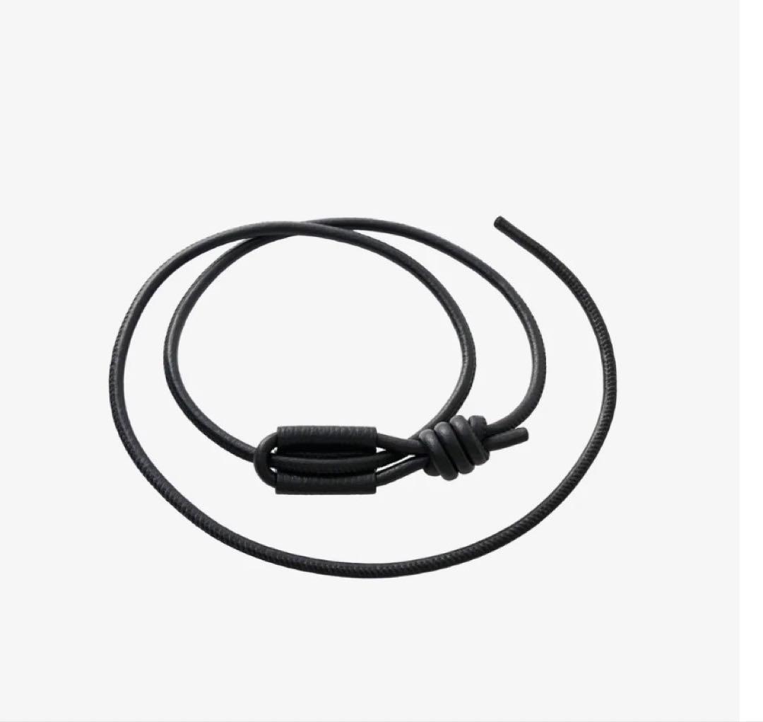 ENOF loop strap belt ブラック