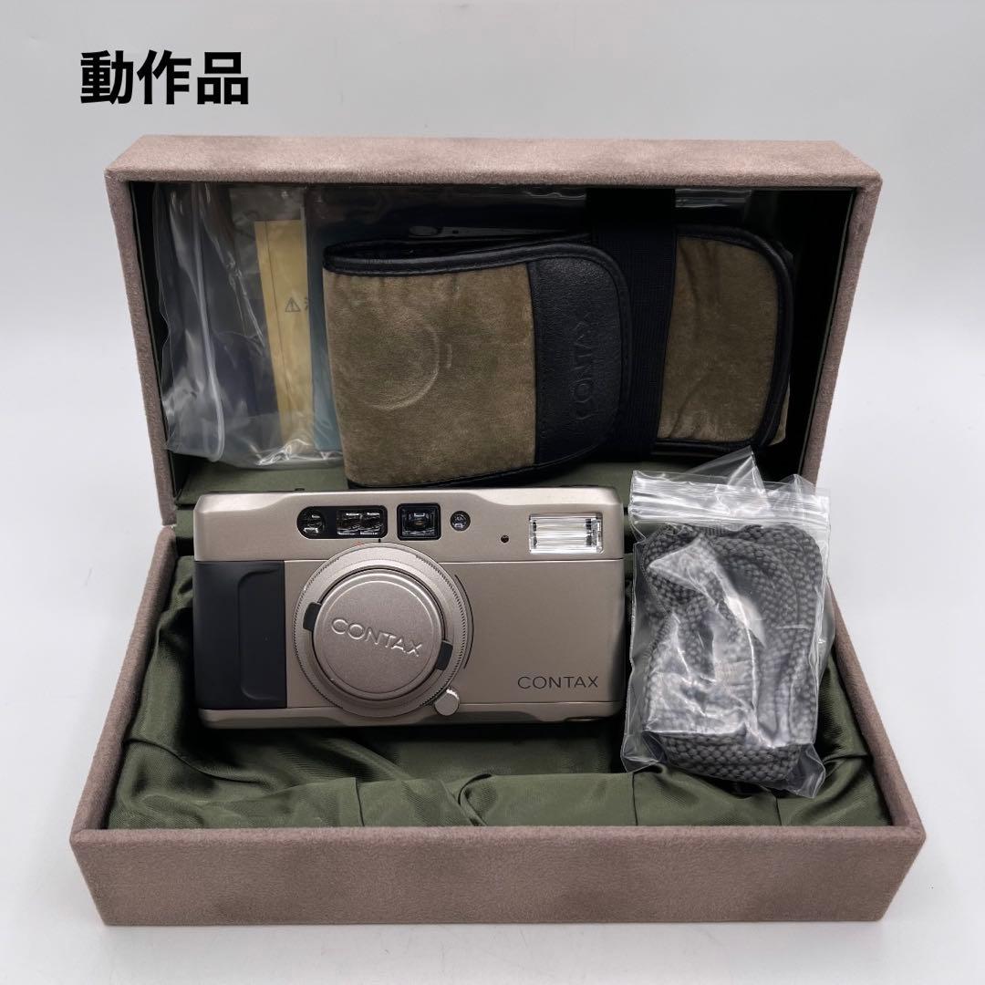 CONTAX TVS フィルム コンパクトカメラ データバック・フィルター 付