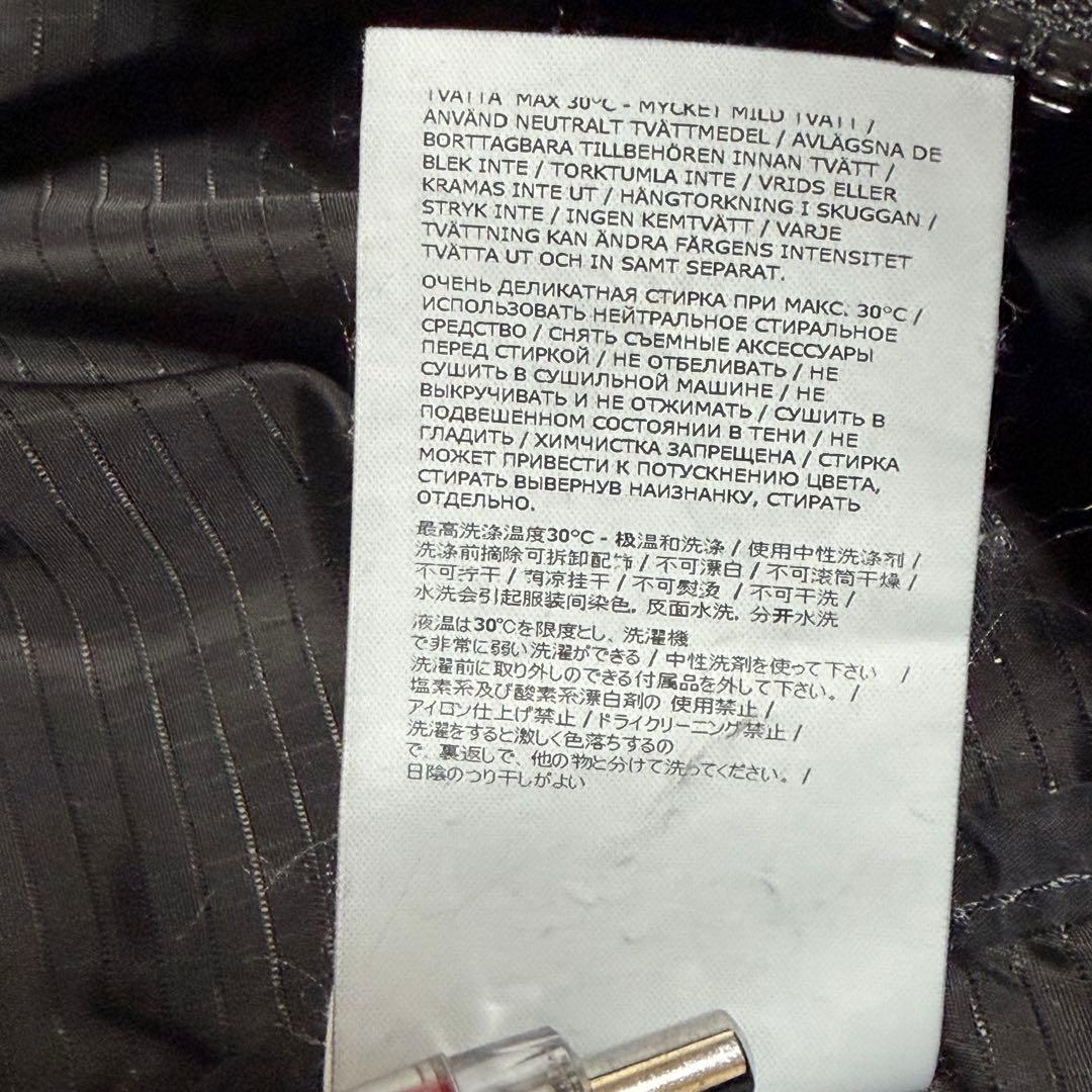 STONE  BACKPACK BLACK ストーンアイランド