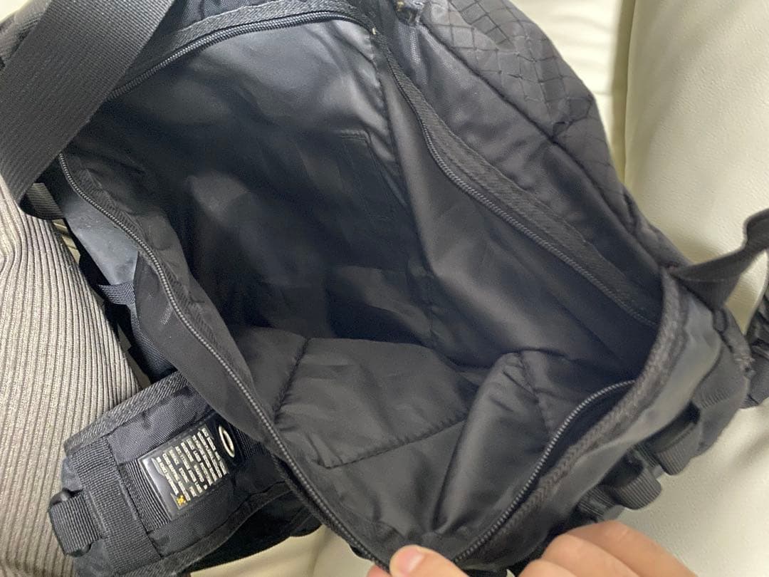 Oakley ブラックショルダーバッグ2000s y2k
