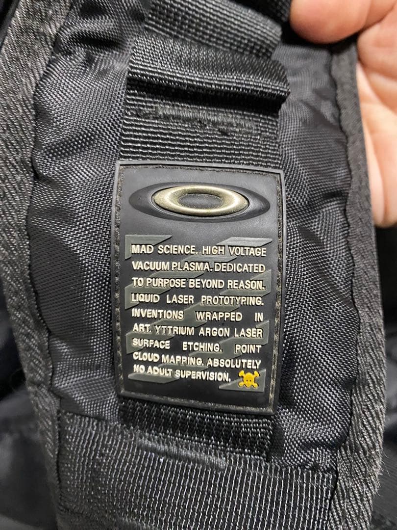 Oakley ブラックショルダーバッグ2000s y2k