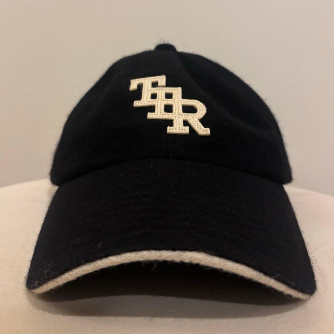 帽子 TheThreeRobbers BB CAP WOOL BLACK