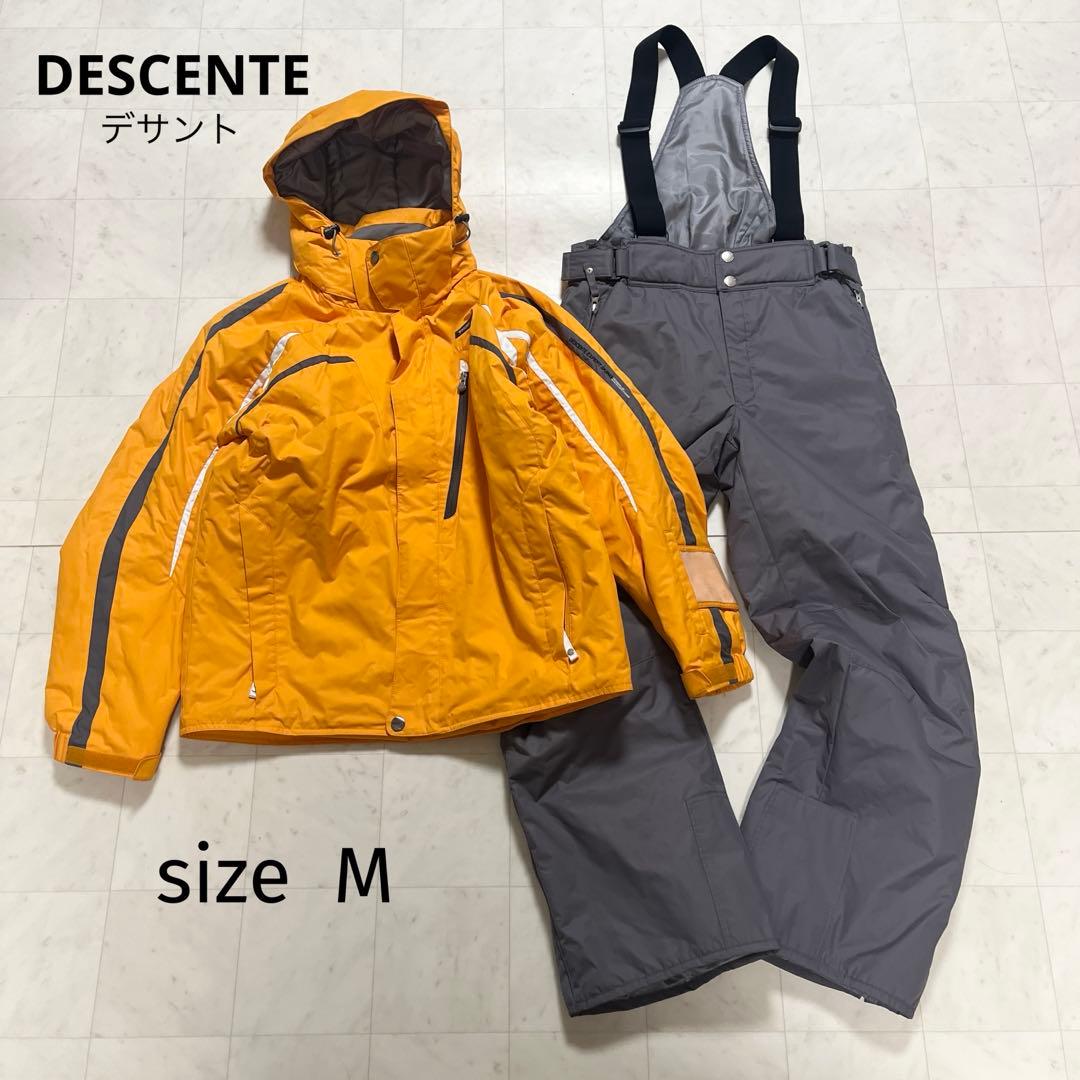 DESCENTE デサントスキーウエア M メンズウエア ボードウエア 黄色