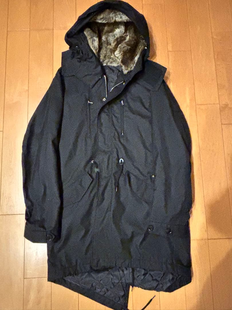 ソフネット　モッズコート ファー付き