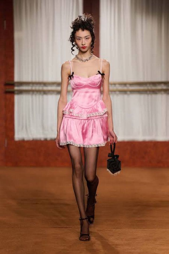 shushu/tong ピンク　ワンピース