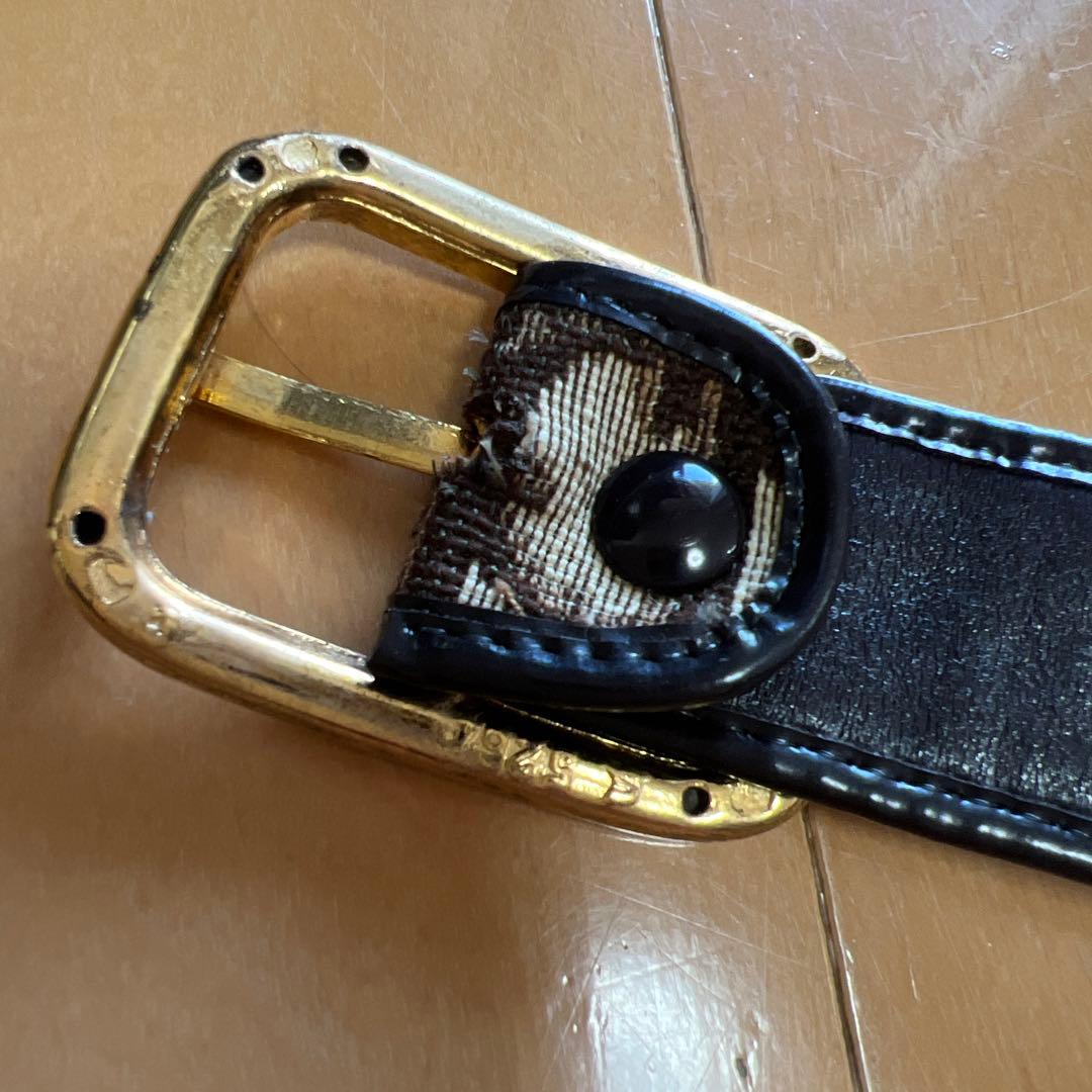 クリスチャンディオール　ベルト　トロッター柄
