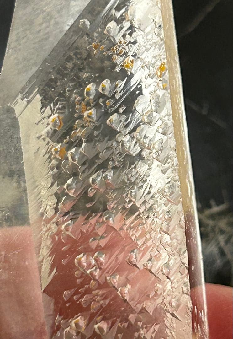 ディアマンティーナ産 スターブラリークォーツ 星屑を閉じ込めた高透明ポイント