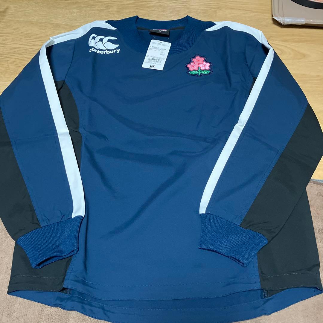 Canterbury ネイビー 長袖 日本代表ウォームアップウェア上下セット