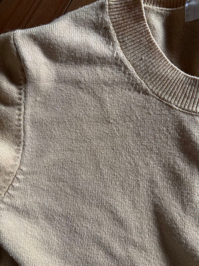 PLAY Comme des Garçons ベージュカーディガン M